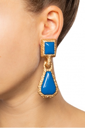 Encrusted clip-on earrings, zdjęcie 2 Encrusted clip-on earrings od Marni